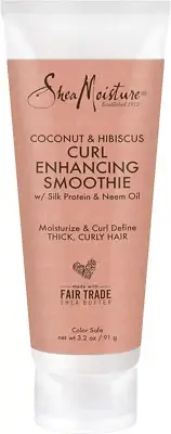 Shea Moisture Coconut and Hibiscus Curl Enhancing Smoothie Traval Size 3.2 Ou...