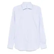 [Mazzarelli] Mazzarelli Mini-check Shirt 40 CM BLUE