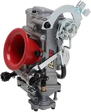 Motorcycle ZINC 28 33 35 37 39 41 MM FCR Carburetor Power Jet Add Power 30% for Keihin CRF450 S450 for Husqvarna450 for KTM Racing Motor (Color : 37mm)