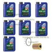 7 Liters 10W60 Synthetic LIQUI MOLY Engine motor Oil + MANN Filter kit for BMW (for: BMW)