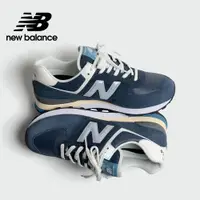 在飛比找蝦皮商城優惠-【New Balance】 NB 復古運動鞋_中性_深藍色_