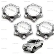For Isuzu D-Max Hi-Lander TFR 2007 - '11 4x Silver Wheel Center Cap Cover