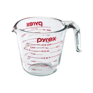 【康寧 Pyrex】康寧 Pyrex 耐熱玻璃單耳量杯500ML/烘焙用具/新手必備