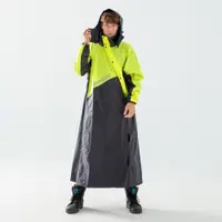 在飛比找蝦皮商城優惠-BrightDay X武士斜開連身式雨衣 黑螢光黃 雨衣 連