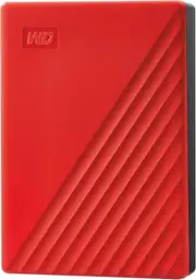 WD My Passport 6TB USB 3.0 Portable Hard Drive (Red)