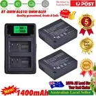 2x Battery DMW-BLG10 + charger for Panasonic Lumix DMW-BLE9 DMC-GX85 DMC-LX100