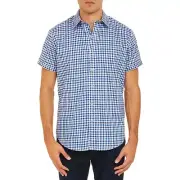 Robert Graham Bogata Woven Shirt Men's Size L