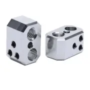 2pcs Aluminum Block Hotend Heaterblock Compatible with Prusa I3 MK4 MK3.9 XL ...
