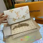 二手LV 路易威登 POCHETTE FELICIE 夏日限定水彩系列 手提包 斜挎包 M82520 女款 白色