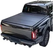 ALCYBD FRP Hard Tri-Fold Bed Tonneau Cover Truck Bed Cover Compatible for Chevy Colorado/GMC Canyon 2015 2016 2017 2018 2019 2020 2021 2022 2023 2024 6.2ft Bed ; 6.2' 74" Bed