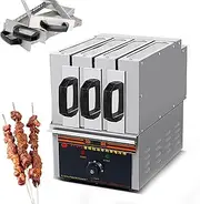 3/5/7 Layer Drawer Barbecue Meat Machine, Electric Drawer Barbecue Grill with Top Viewing Window, Multifunctional Barbecue Meat Skewers Machine with Temperature Control, for BBQ, Outdoor 3 Layer