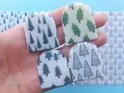 Christmas Xmas Polymer Clay Image Transfer Sheet Paper | Decoration Tree Light