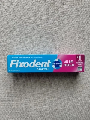Fixodent Denture Adhesive All Day Hold 2.4 oz