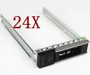 24PCS New 3.5" SAS SATA HDD Hard Drive Tray Caddy For Dell POWEREDGE R740XD AU
