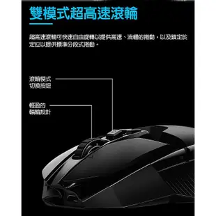 Logitech G 羅技 G903 HERO LIGHTSPEED 無線電競滑鼠