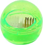 Nail Drill Bits Cleaner Nail Polishing Grinding Heads Cleaning Box Soft Bristle Pure Copper Hard Cleaning Brush Pedicure Cleaning Tool