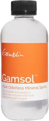 Gamblin Gamsol - Odourless Mineral Spirit 250Ml/8.5Oz
