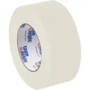 Tape Logic #5400 Natural White Flatback Tape 2" x 60 yard Roll (6 Pack)