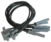 MSD Spark Plug Wires Black For Ford 351C-460 w/HEI Cap Big Block BBF (for: Ford)