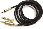 NewFantasia Replacement Upgrade Cable for Audio Technica ATH-M50x / ATH-M40x / ATH-M70x / KRK KNS8400 / KNS6400 Headphones 1.2meters/4feet