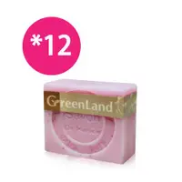 在飛比找ETMall東森購物網優惠-GreenLand 玫瑰香氛絲滑平衡馬賽皂12入(超值組)