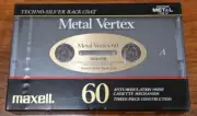 MAXELL METAL VERTEX MV 60 Audio Cassette Tape Factory Shield New
