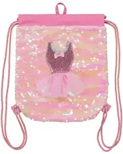 Girls Ballerina Drawstring Bag