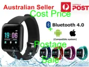 Cost + Postage Sale Fitbit-Style Smart Watch - Fitness Tracker - Bonus Strap