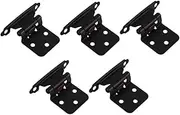 ULTECHNOVO 1 Set Heavy Duty Spring Loaded Door Hinges Semi Concealed Self Closing for Rv Cabinets Camper Doors Durable and Aesthetic Design Enhanced Stability and Safety