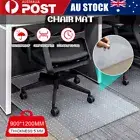 Chair Mat Carpet Floor Office Home Computer Work Vinyl PVC Plastic 1200 x 900mm