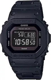 CASIO Men's G-Shock Bluetooth Multiband-6 Digital Solar Watch, Black Dial, Black Band