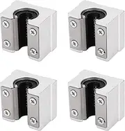 Aluminum Slider Linear Motion Ball Bearing Slide Block SBR10UU CNC Machine Tool 4PCS