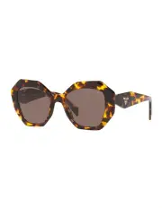 [Prada] 0PR 16WS Polarised Sunglasses in Honey Tortoise