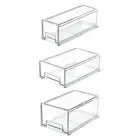 Fridge Organizer Bin Pantry Storage Box Stackable Household Organization