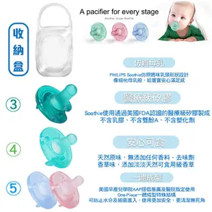 Philips 香草奶嘴 美國 新生兒安撫奶嘴 飛利浦 NICU Soothie 3號 4號 5號 奶嘴 打洞 0395