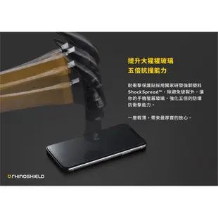 犀牛盾 適用Xiaomi小米 紅米 Note 10(4G)/10S 耐衝擊手機保護貼-透明非滿版(正面)