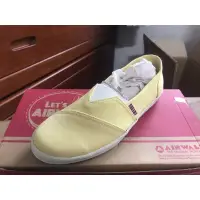 在飛比找蝦皮購物優惠-AIRWALK 低簡帆布鞋 黃