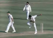 Sarfraz Nawaz, Glenn Turner 1971 Worcestershire V Pakistan Old Cricket Photo