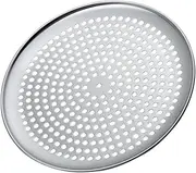 Pizza Tray Stainless Pans With Holes NonStick Round Pizza Baking Tray Plate Bakery Pizza Tools Oven Outdoor Mesh Metal Net Oven Tray Size 12inch 30cm