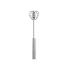 ﻿ Semi-Automatic Egg Whisk Hand Push Egg Beater Stainless Blender Q2V8 F6T3