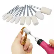 20x Felt Polishing Buffing Pad Wheel Wool Plastic Rotary Tool Kit Set for Dremel