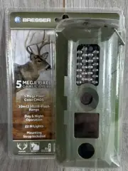 Bresser 5 MP Game Camera Trail IR Flash Day Night Operation w/Micro SD Card