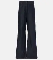 [Dries Van Noten] Dries Van Noten High-rise flared jeans AU 10 blue