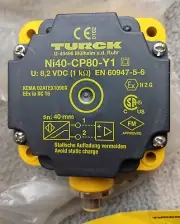 TURCK NI40-CP80-Y1-H1141 NAMUR INDUCTIVE PROX PROXIMITY SENSOR ATEX, LOT OF 2