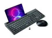 Wireless Keyboard and Mouse Combo 2.4Ghz Silent Wireless Computer Keyboard wi...