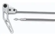 Lokar Combination Hood & Boot Release Cable Kit Brushed (Right Hand)