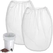 GRONGU Cold Brew Coffee Filter Bag Compatible With Toddy Cold Brew System Strainer Bag for 5 Gallon Commercial Brewers, Washable & Reusable - 2 Pack