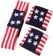 WHAMVOX 1 Set Women Sweatbands and Headbands for Sports Workout Leisure Absorbent Elastic Comfortable Hair Accessories for Running Yoga Basketball More