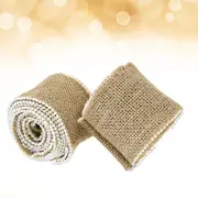Ribbon Roll Craft Burlap Burlap With Pearl Burlap Roll Wedding Burlap