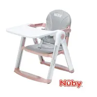 在飛比找樂天市場購物網優惠-Nuby可攜兩用兒童餐椅(4716758720126山櫻粉)